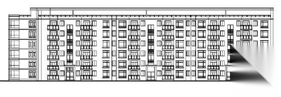 航运新村16号住宅楼建筑方案图cad施工图下载【ID:149850172】