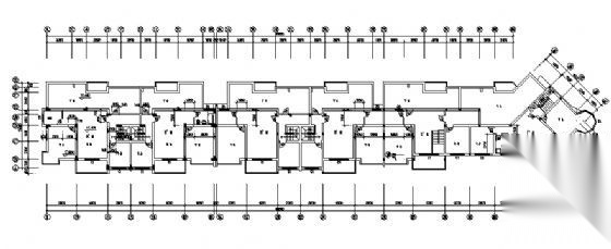 航运新村16号住宅楼建筑方案图cad施工图下载【ID:149850172】