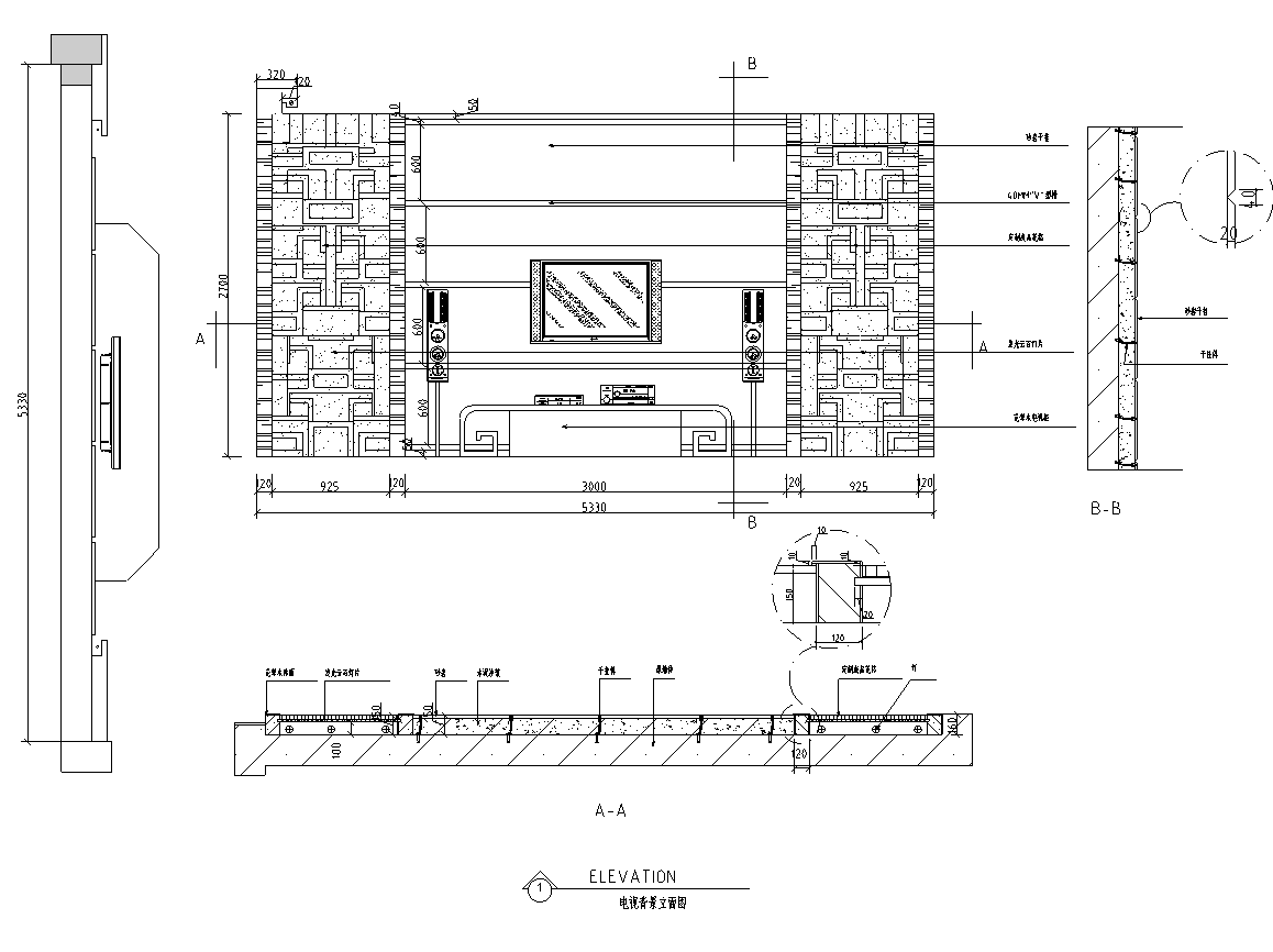 [上海]景园二层别墅施工图及实景图施工图下载【ID:161689149】