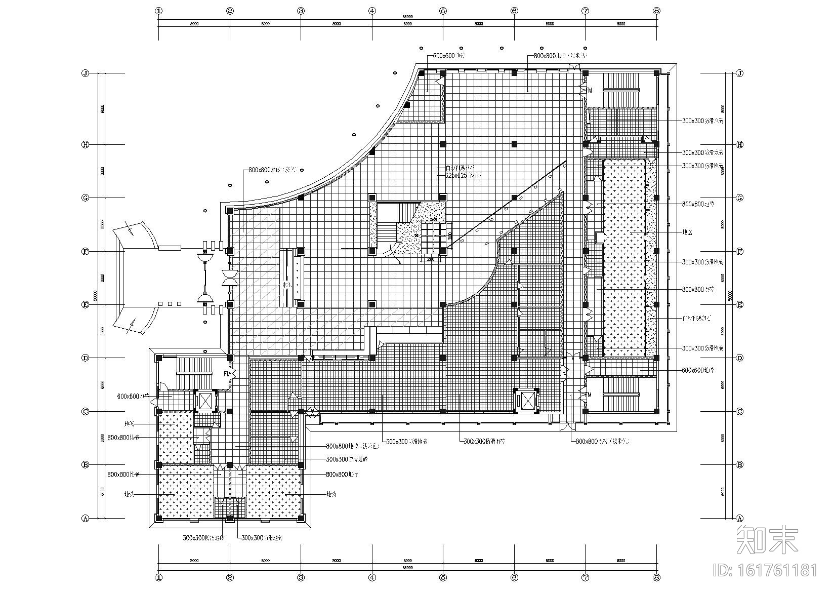 [天津]长城-金玉满堂中式火锅店施工图+实景cad施工图下载【ID:161761181】