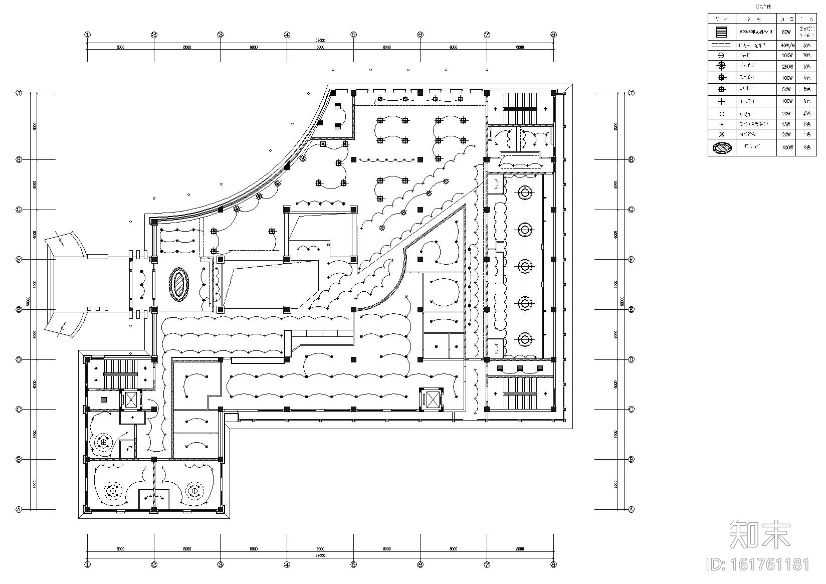 [天津]长城-金玉满堂中式火锅店施工图+实景cad施工图下载【ID:161761181】