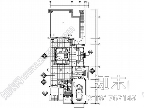 [深圳]精装北欧风格别墅装修施工图施工图下载【ID:181767149】