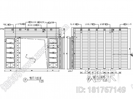 [深圳]精装北欧风格别墅装修施工图施工图下载【ID:181767149】