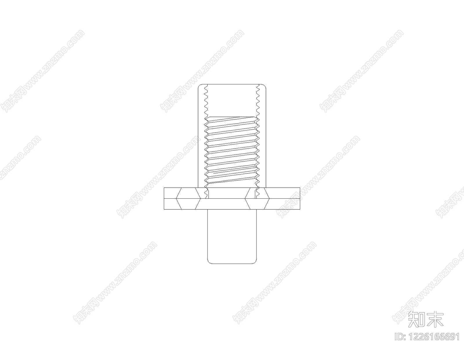 五金管件cad施工图下载【ID:1226166691】