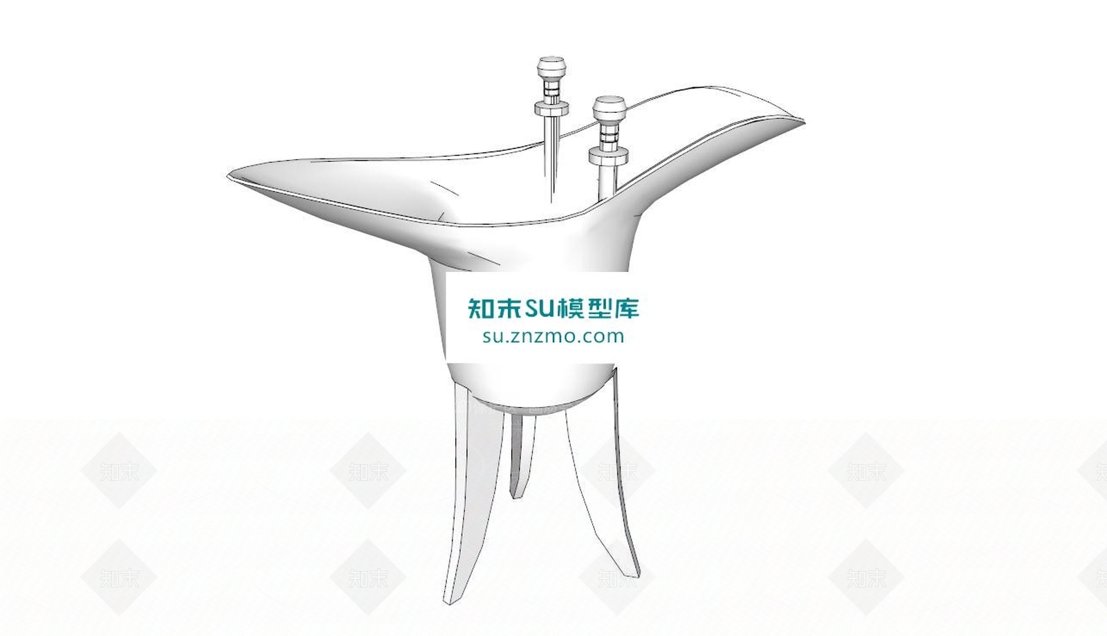 酒器SU模型下载【ID:171086145】