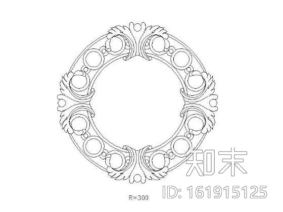 装饰图块集1cad施工图下载【ID:161915125】