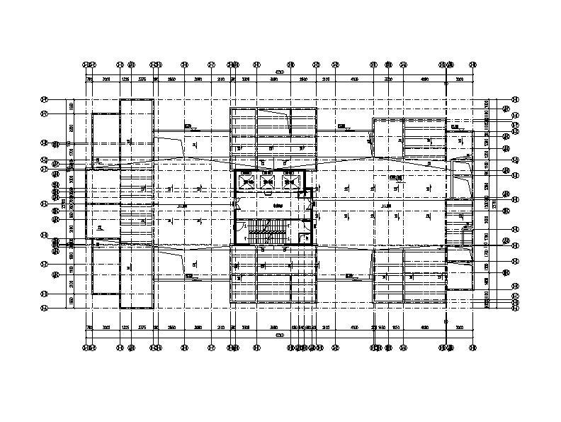 [四川]高层塔式一梯九户住宅楼建筑施工图cad施工图下载【ID:149876120】