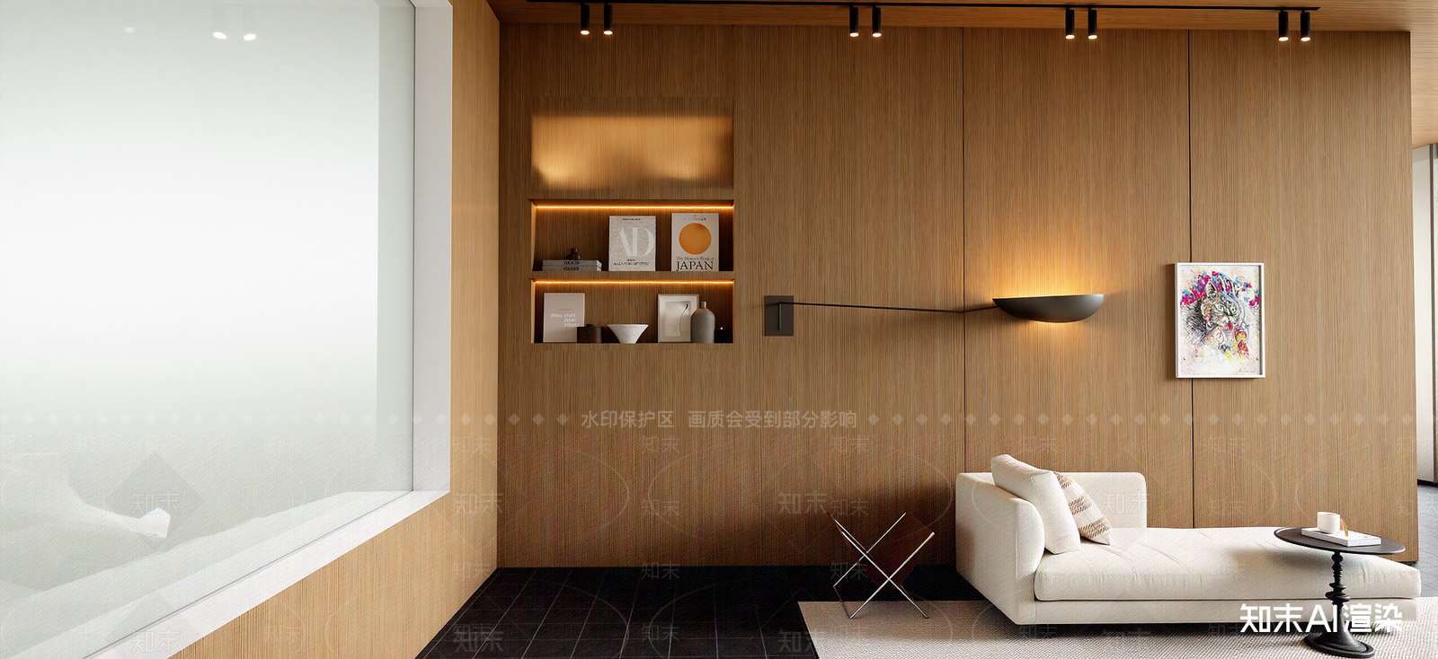 现代家居客厅SU模型下载【ID:1222132758】