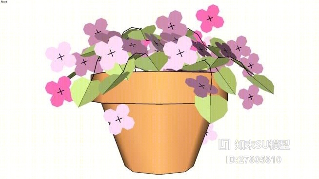 盆栽SU模型下载【ID:118059859】