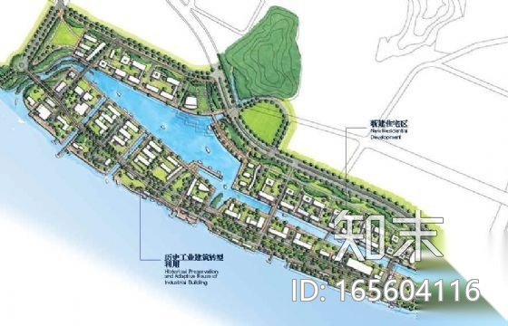 [顺德]河岸风景区景观概念设计方案cad施工图下载【ID:165604116】