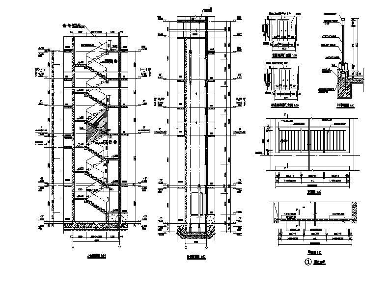 [成都]高层塔式剪力墙结构安置房建筑施工图cad施工图下载【ID:149780121】