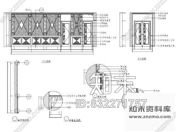 图块/节点KTV包间详图Ⅱcad施工图下载【ID:832271757】