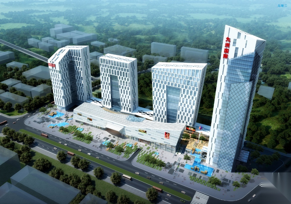 [贵州]贵阳市九州传媒国际广场建筑方案设计cad施工图下载【ID:151474191】