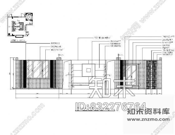 图块/节点儿童房墙面及吊顶详图施工图下载【ID:832276764】