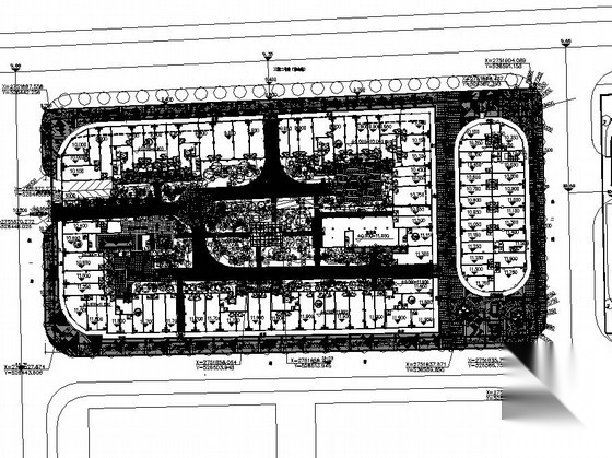 [泉州]居住区园林景观工程施工图设计施工图下载【ID:161089142】