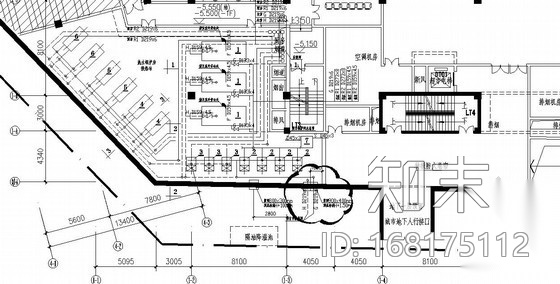 [天津]某大厦供暖系统换热站设计图纸cad施工图下载【ID:168175112】