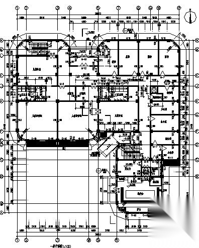 [临汾市尧都区]某幼儿园三层教学楼建筑施工图cad施工图下载【ID:165933129】