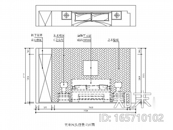 [宁波]134平现代简约三居室样板间装修施工图（含效果）cad施工图下载【ID:165710102】