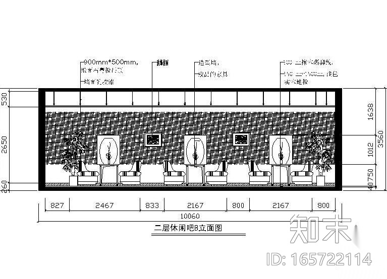 [学生作业]休闲吧方案设计图cad施工图下载【ID:165722114】