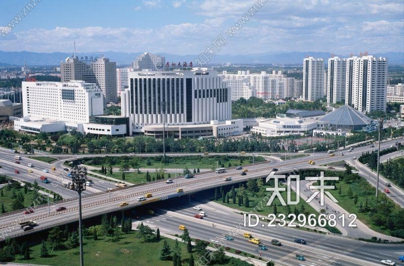 白天城市外景贴图下载【ID:232966812】