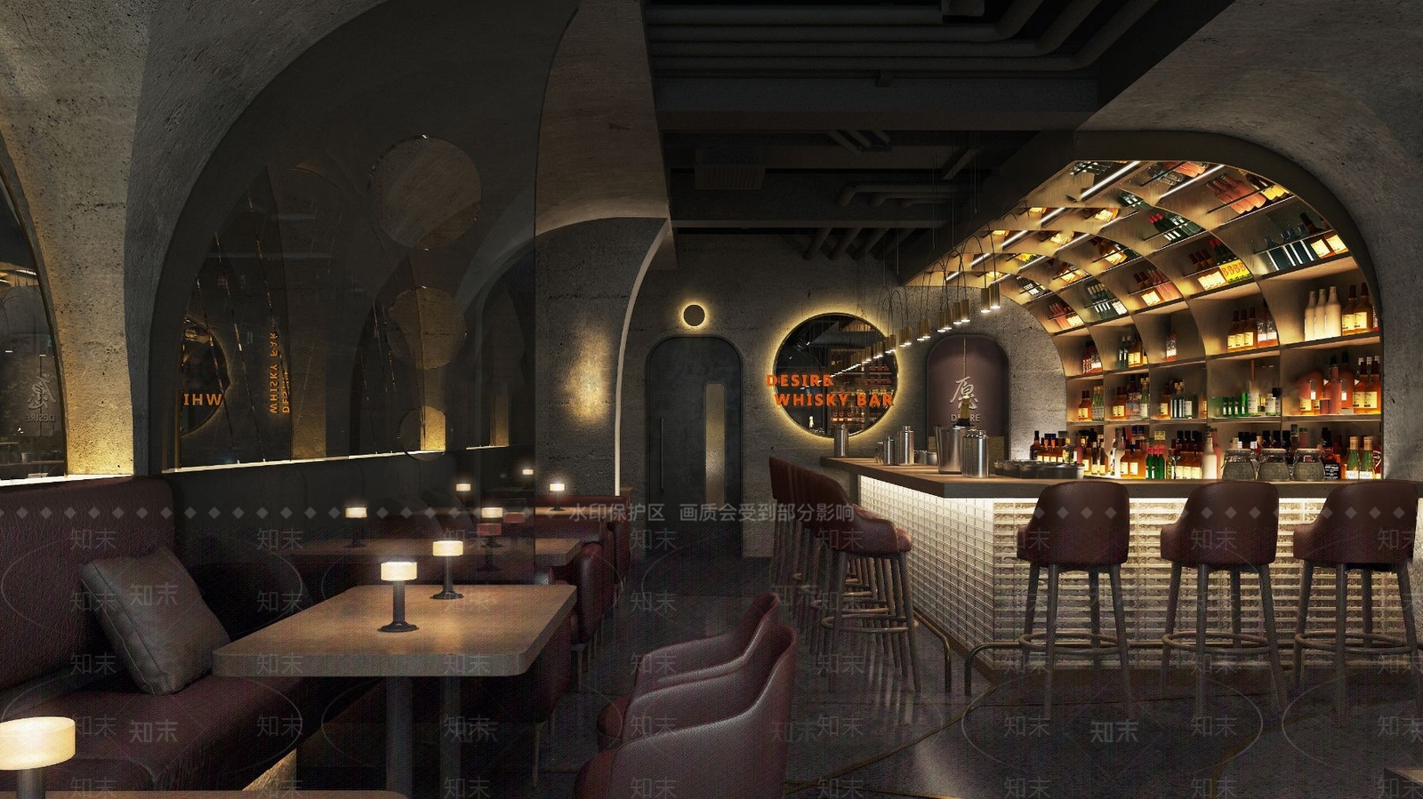 侘寂酒吧3D模型下载【ID:1106085790】