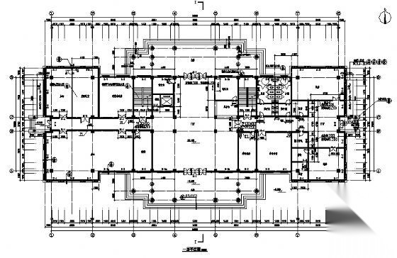 某六层欧式医疗办公楼建筑施工图cad施工图下载【ID:149971115】