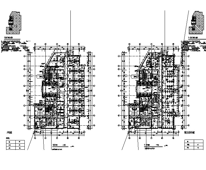 [湖南]高层框架结构市级医院综合楼建筑施工图（16年含水...施工图下载【ID:151579186】