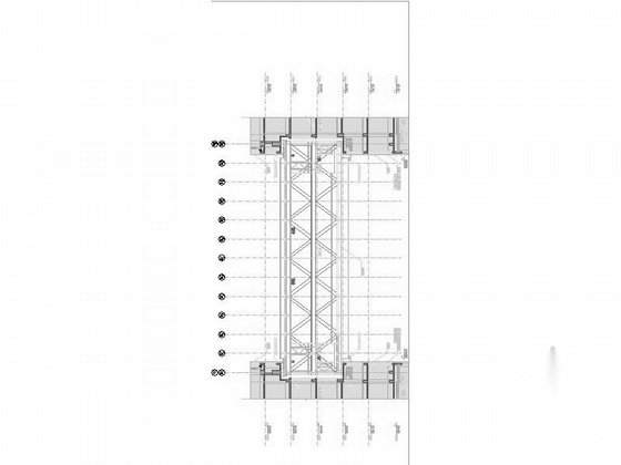 [杭州]26层玻璃幕墙市民中心建筑设计施工图（含效果图）施工图下载【ID:166068143】