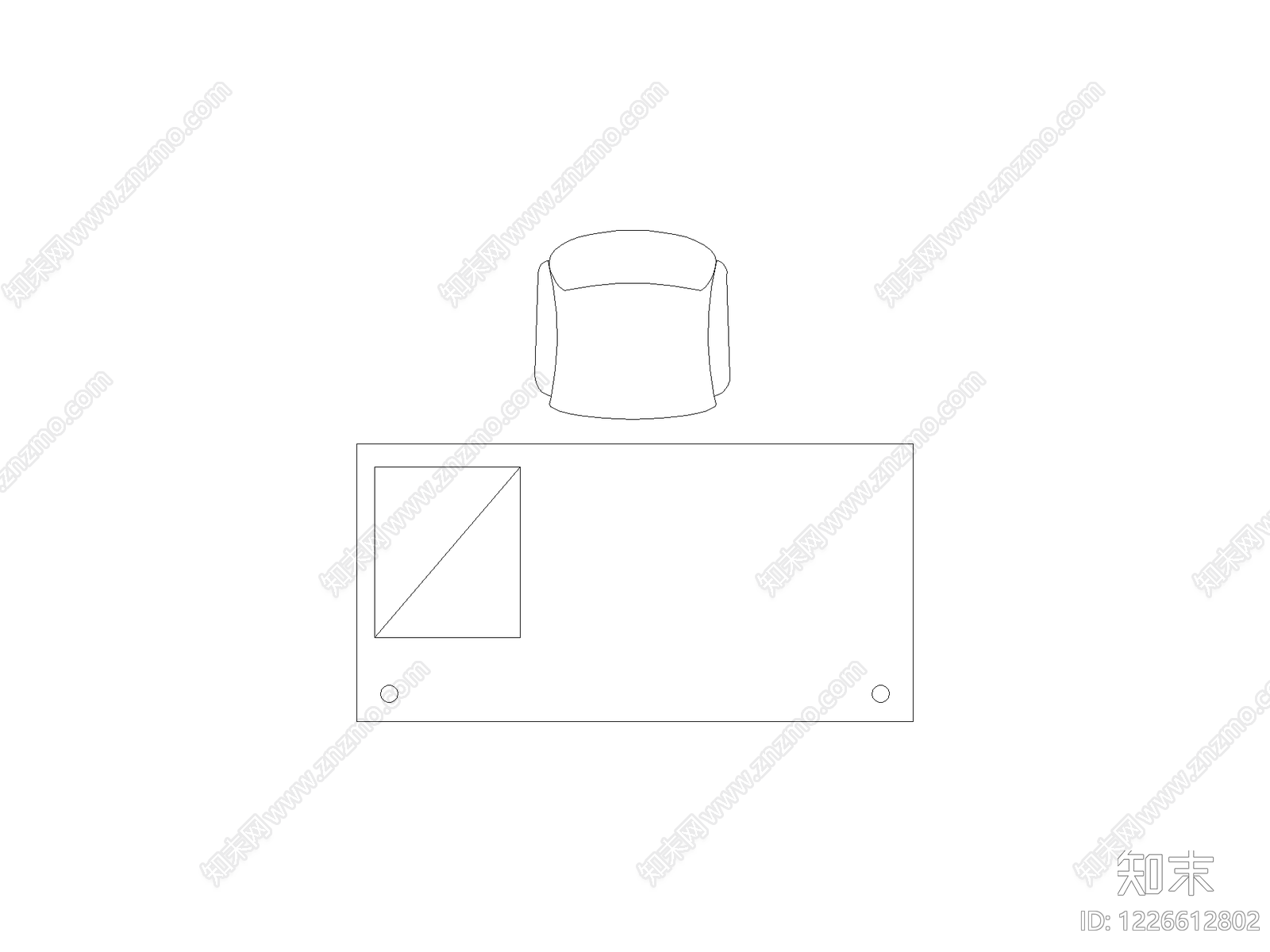 桌子CAD图纸