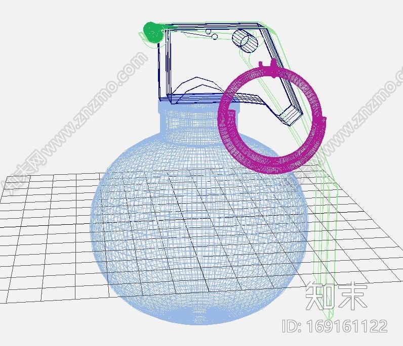 次世代手雷CG模型下载【ID:169161122】