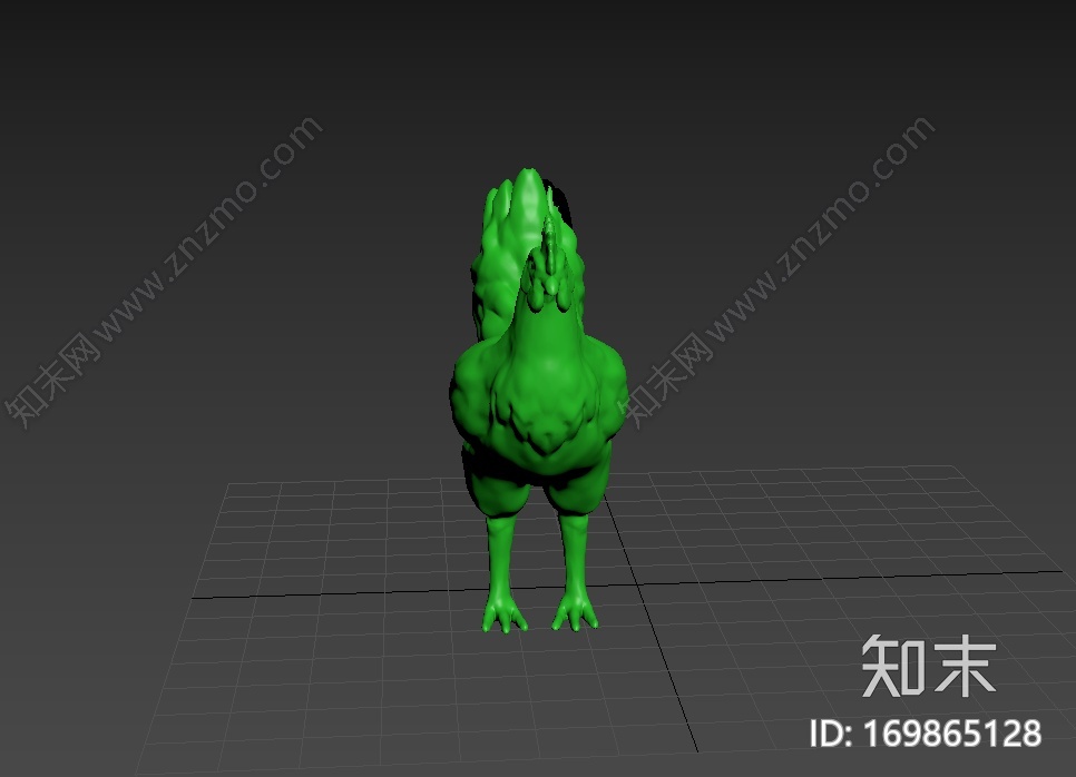 现代公鸡模型3d打印模型下载【ID:169865128】