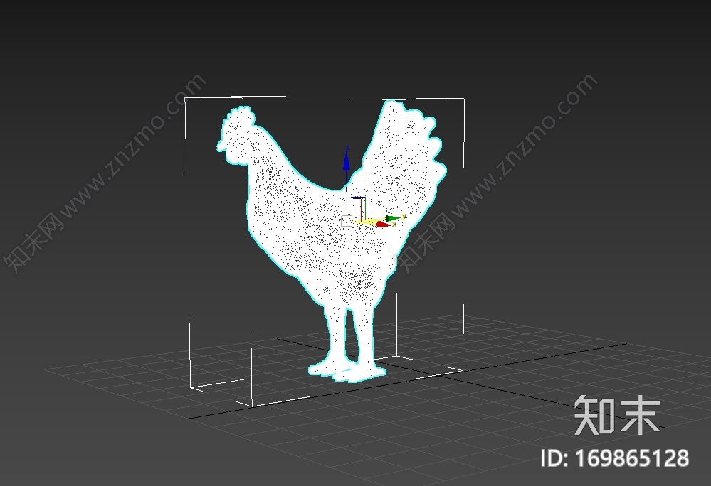 现代公鸡模型3d打印模型下载【ID:169865128】