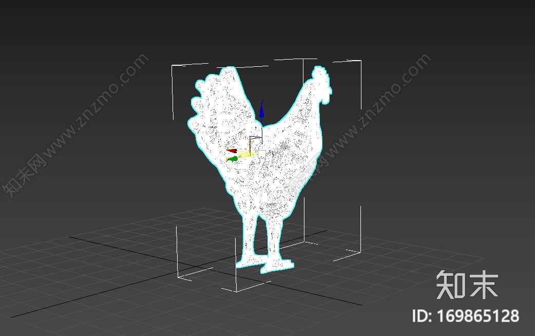 现代公鸡模型3d打印模型下载【ID:169865128】