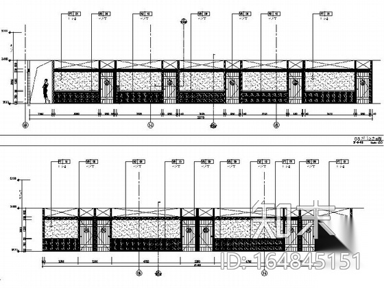 [天津]日式风情主题温泉会所室内CAD施工图（含方案）施工图下载【ID:164845151】