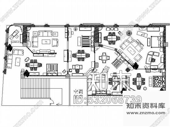 施工图欧式家具专卖店设计方案施工图下载【ID:532068739】