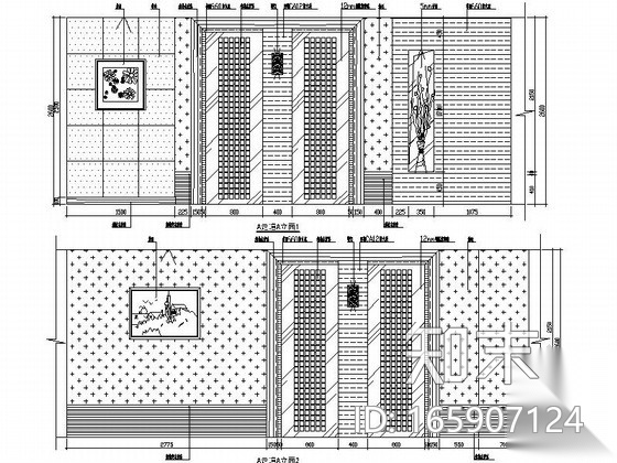 [深圳]超五星级水疗会所室内装修施工图cad施工图下载【ID:165907124】