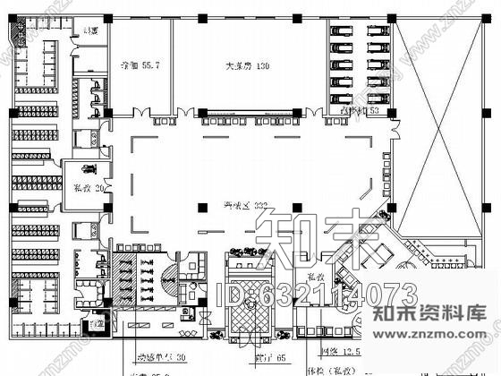 施工图希腊风健身会所室内装修图cad施工图下载【ID:632114073】