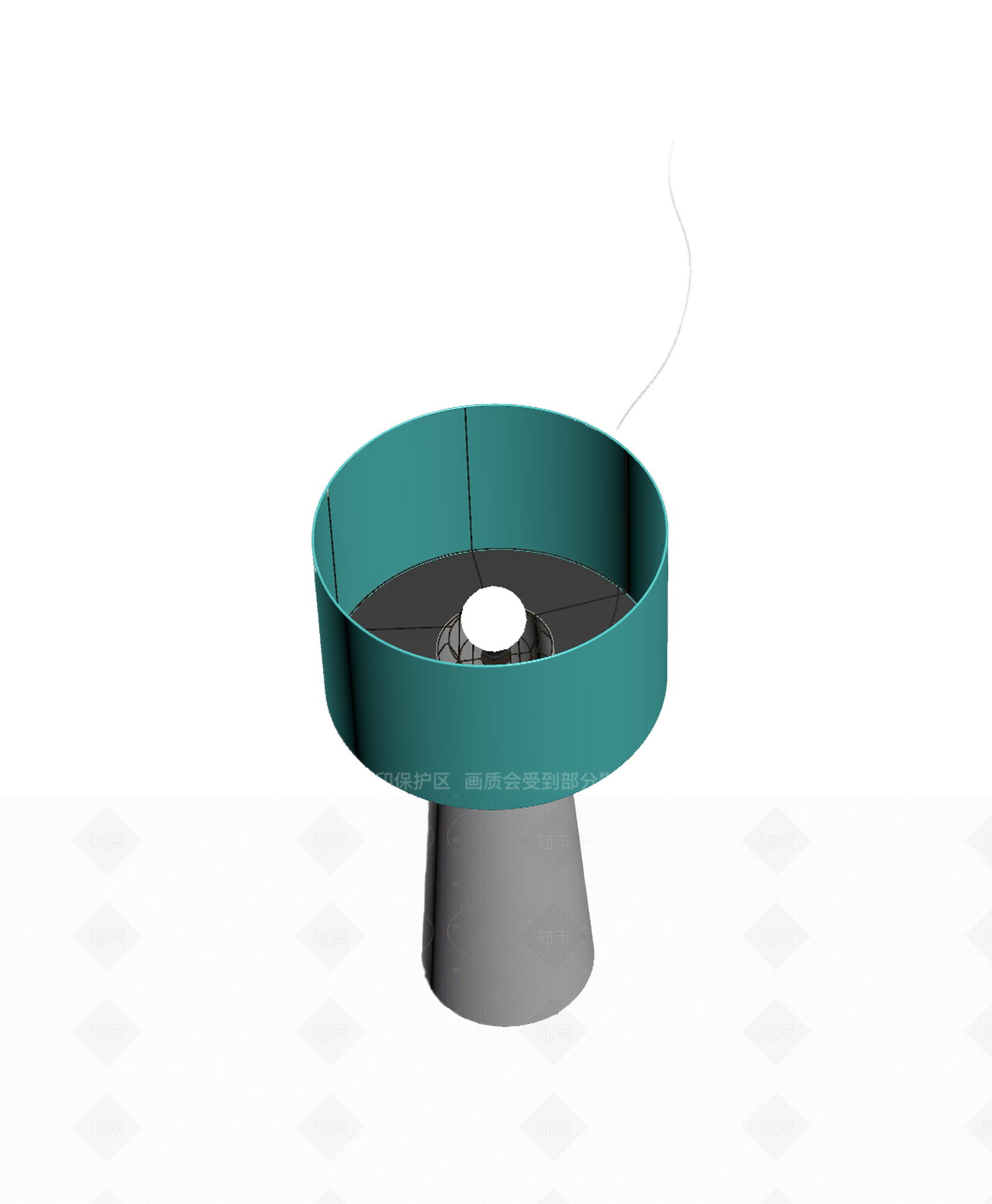 简约台灯模型3D模型下载【ID:1205543846】