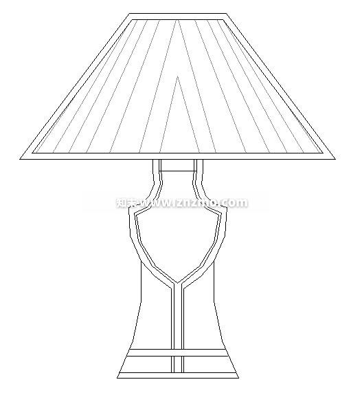台灯cad施工图下载【ID:177110174】