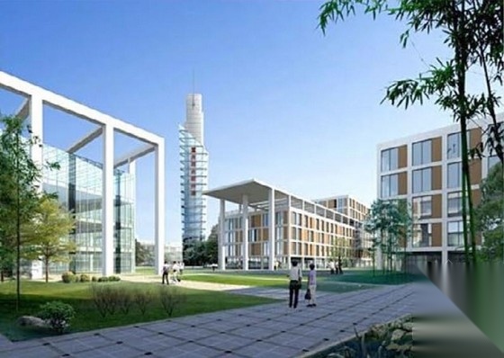 [杭州]现代简洁风格多组团城市综合体建筑设计方案文本cad施工图下载【ID:167513165】
