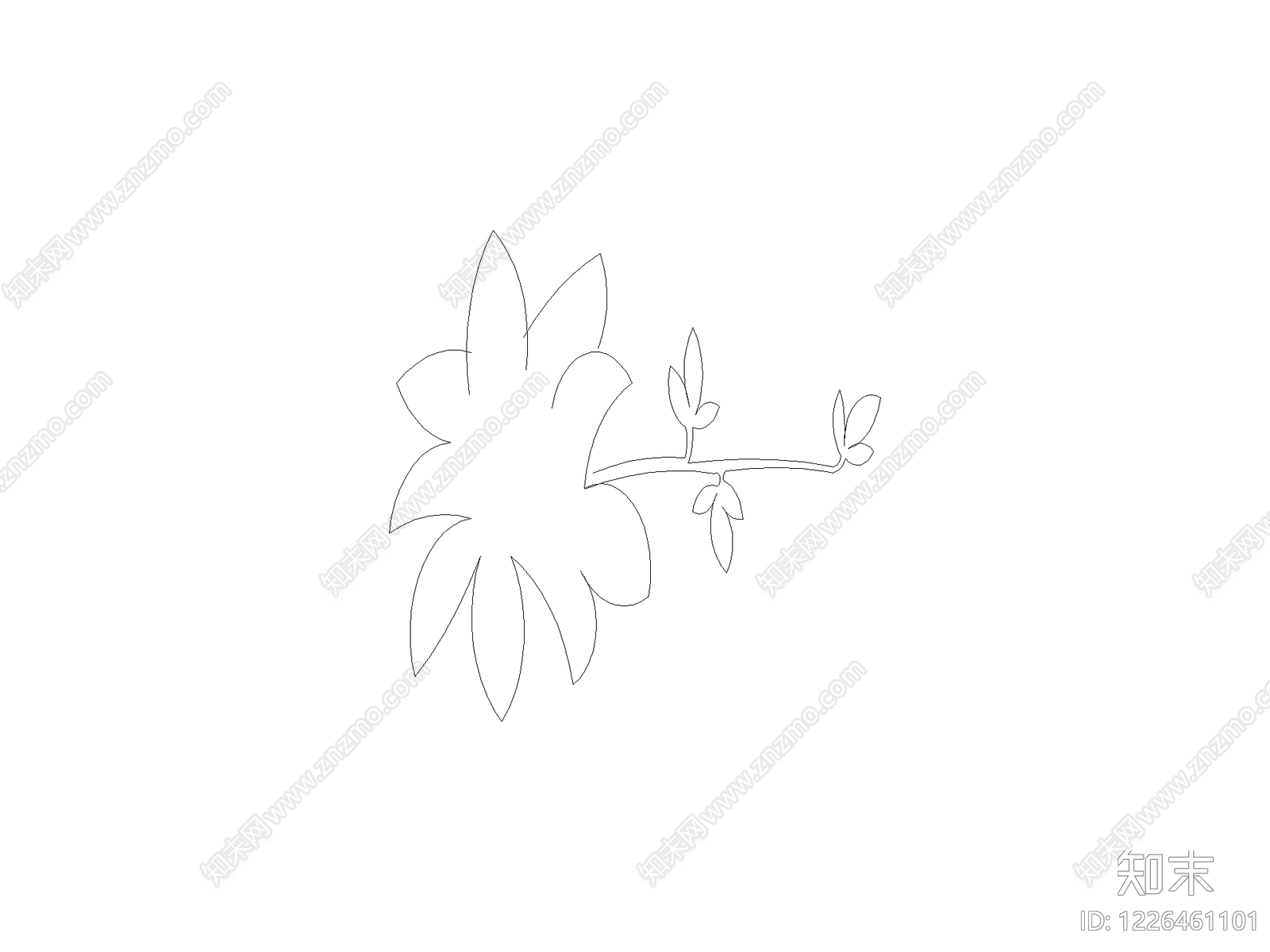 花cad施工图下载【ID:1226461101】