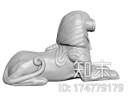 小黄人狮身人面像3d打印模型下载【ID:174779179】