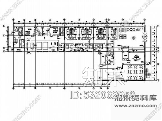 施工图北京某连锁快捷酒店装饰设计施工图下载【ID:532062658】