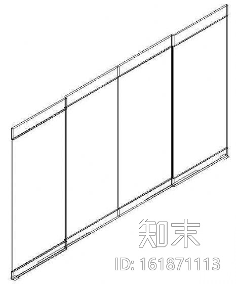 门CAD模型图块cad施工图下载【ID:161871113】