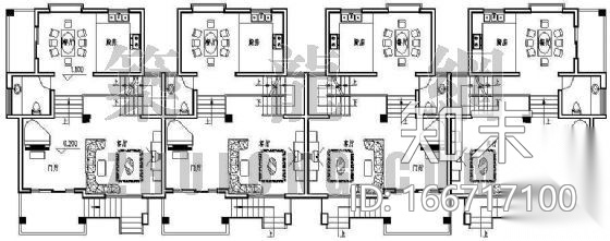 新世纪村镇康居建筑设计方案cad施工图下载【ID:166717100】