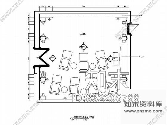 图块/节点家庭视听室立面图施工图下载【ID:832206788】
