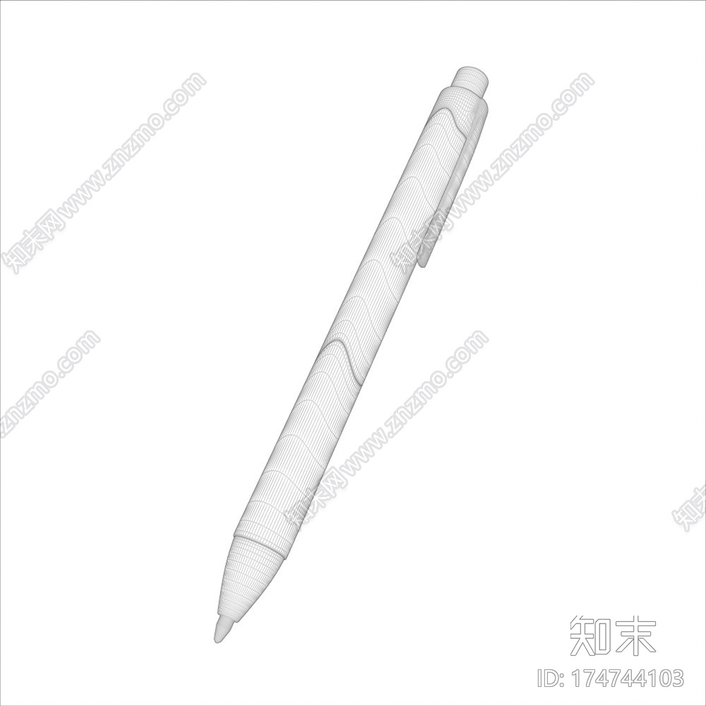 Rollerball笔CG模型下载【ID:174744103】