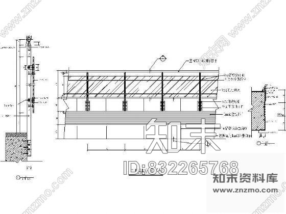 图块/节点办公楼栏杆详图施工图下载【ID:832265768】