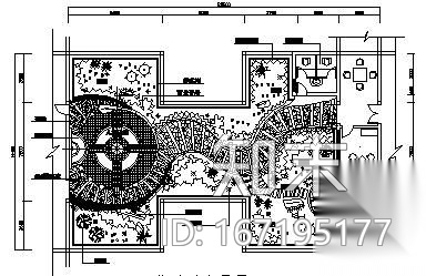 别墅的两个景观设计方案cad施工图下载【ID:167195177】