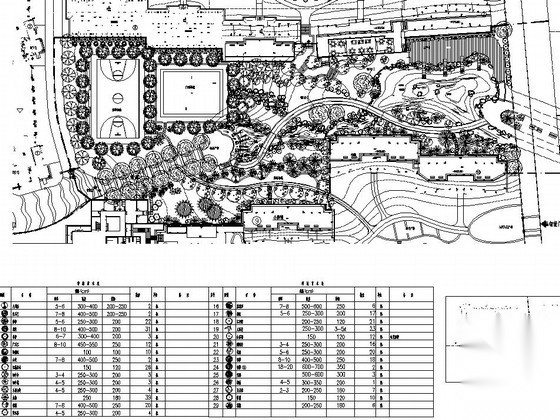 [长沙]居住区景观工程施工图施工图下载【ID:161094187】